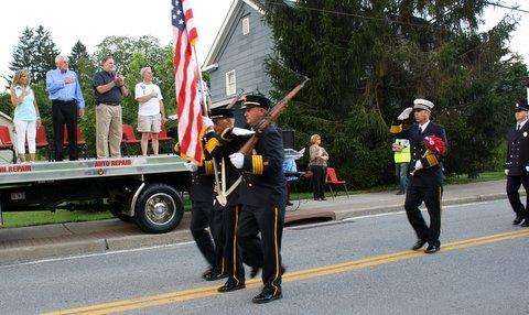 Patterson FD Parade 27 July 2012
Trophies for Best Color Guard and Best Overall
Photos Courtesy of Mrs. Boo