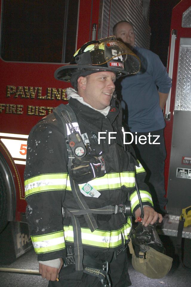 House Fire - Oct. 31 2012
Mutual Aid with Patterson, J.H.K. (Dover), Sherman, Beekman and East Fishkill