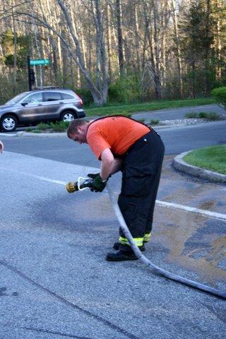 Car Fire on Route 55
April 17th 2012