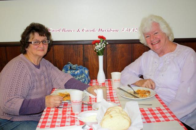 Ladies Auxiliary 2012 Spaghetti Dinner